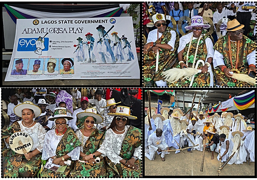 FESTIVAL: Adamu Orisa, Eyo, and the Day Lagos Honoured Its Ancestors – By ‘DAYO ADEDAYO