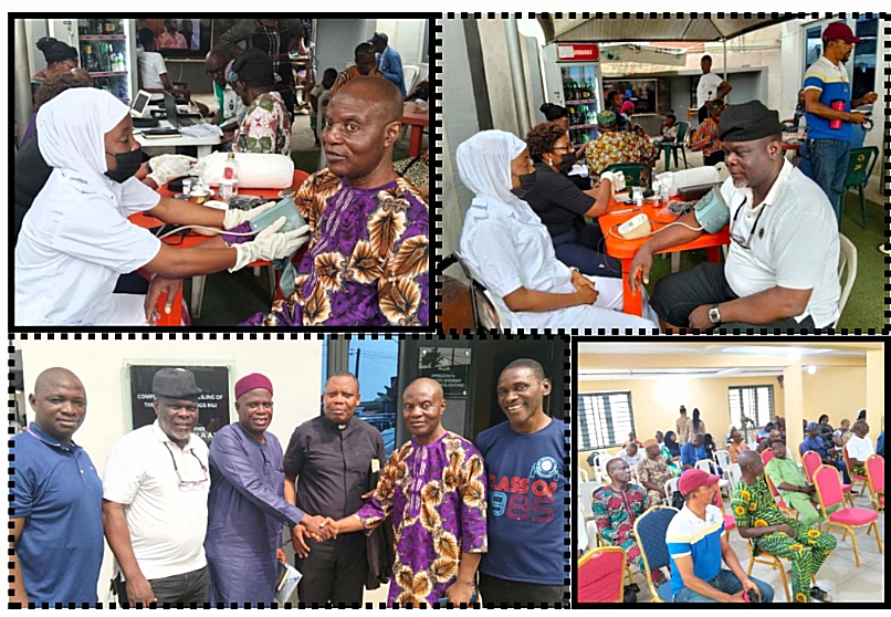 NUJ Lagos Holds Free Medical Checks, Prayer Sessions for Members at Monthly Congress